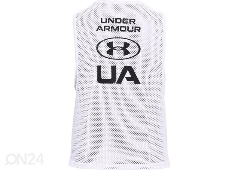 Naisten hihaton treenipaita Under Armour HG Armour Muscle Msh Tank W 1360835 100 kuvasuurennos