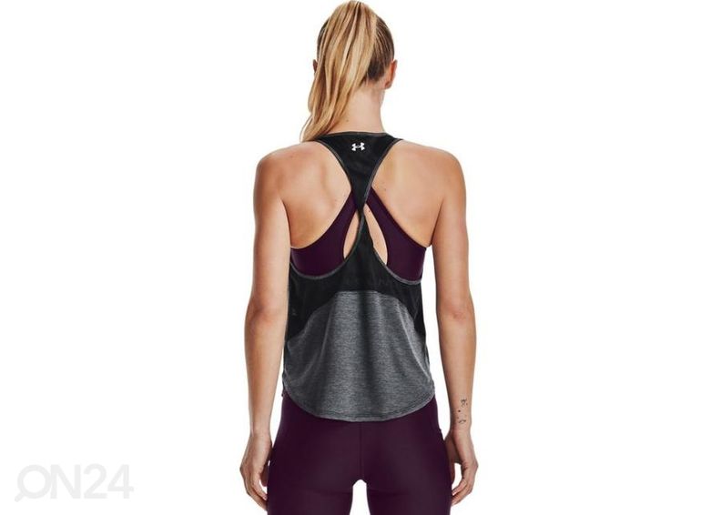 Naisten hihaton treenipaita Under Armour Tech Vent Tank kuvasuurennos