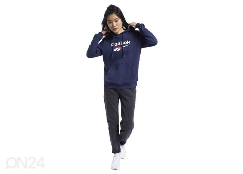 Naisten huppari Reebok Big Logo Hoodie Ft W kuvasuurennos