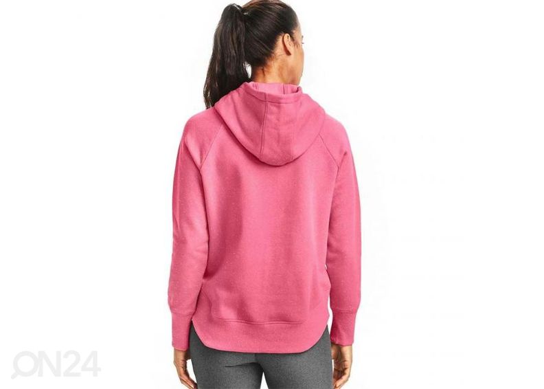Naisten huppari Under Armour Rival Fleece Metallic Hoodie W kuvasuurennos