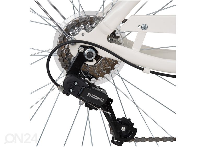 Naisten ja lasten kaupunkipyörä 27,5" Huffy Sienna Bone Satin kuvasuurennos