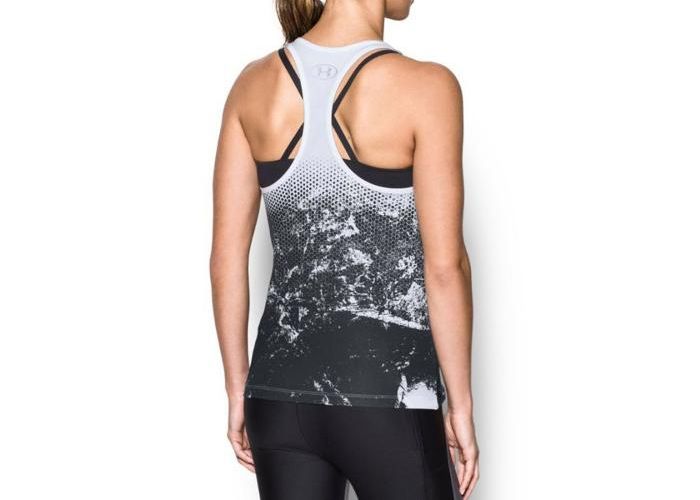 Naisten juoksupaita Under Armour Hex Delta Racer Tank W 1298152-100 kuvasuurennos