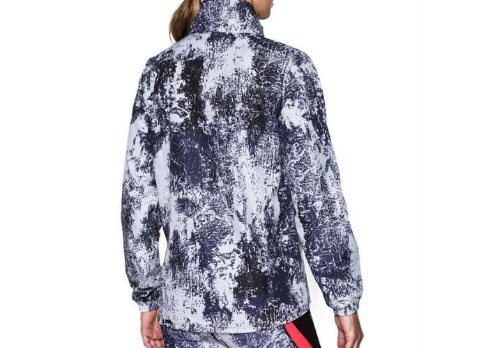 Naisten juoksutakki Under Armour Intl Printed Run W 1300119-001 kuvasuurennos