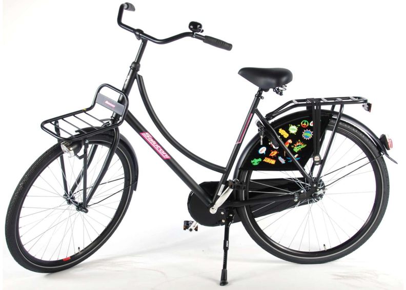 Naisten kaupunkipyörä SALUTONI Badges 28" 56 cm kuvasuurennos