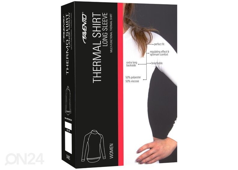 Naisten lämmin aluspaita Avento, pitkä kuvasuurennos