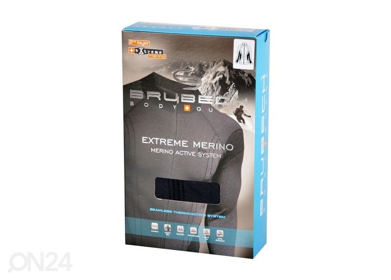 Naisten lämmin aluspaita Brubeck MERINO kuvasuurennos