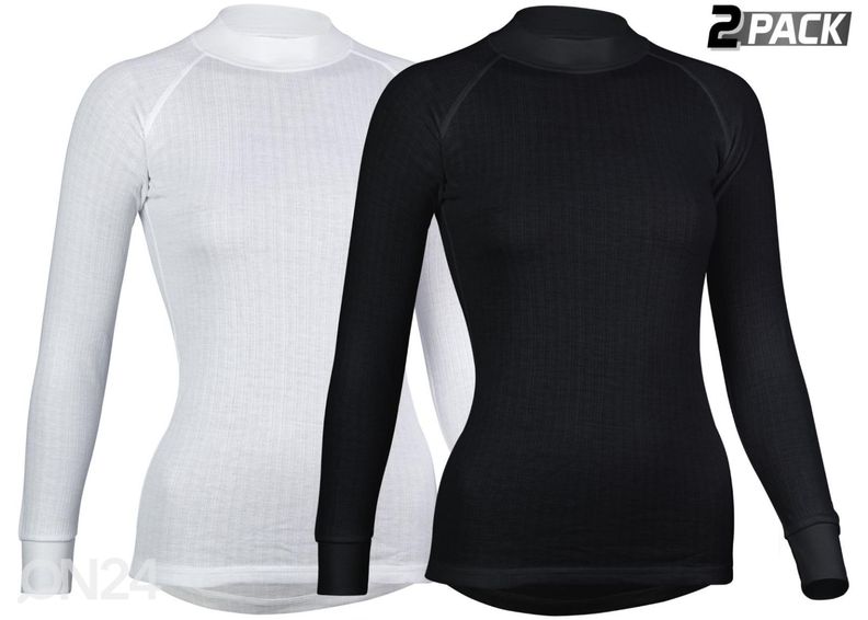 Naisten lämmin aluspaita Long Sleeve 2 kpl kuvasuurennos
