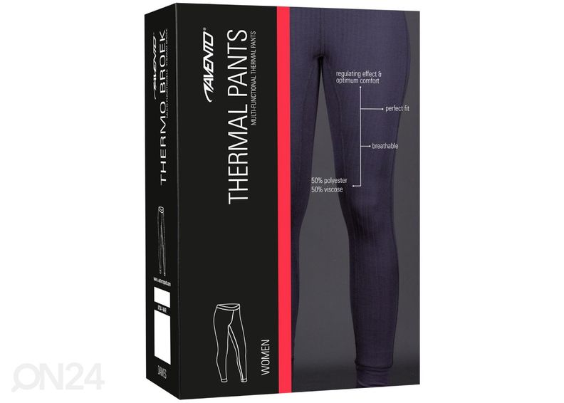 Naisten lämpimät pitkät alushousut Avento kuvasuurennos