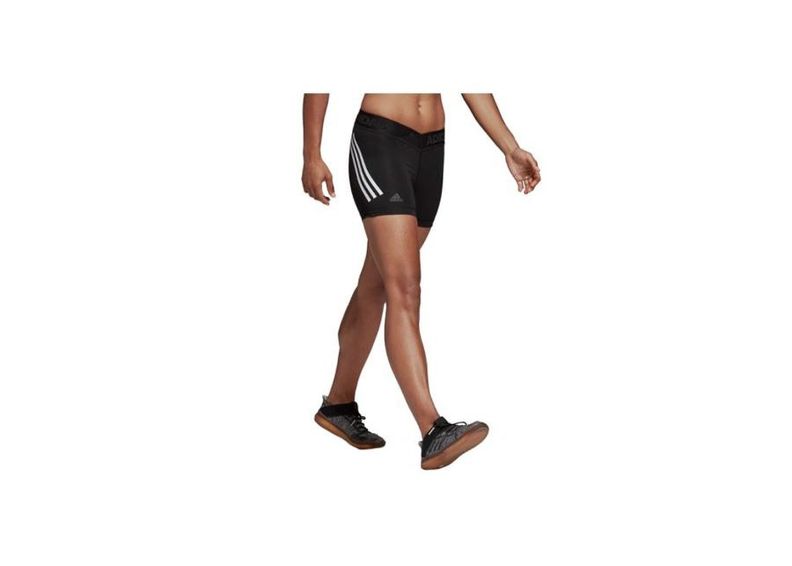 Naisten leggingsit adidas Alphaskin Sport W 3-Stripes Short W DQ3553 kuvasuurennos