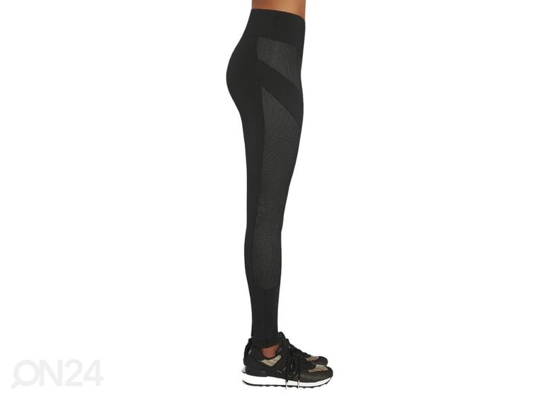 Naisten leggingsit BAS BLEU Misty, mustat, koko S kuvasuurennos