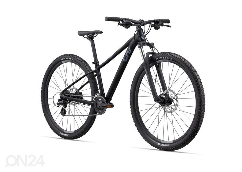 Naisten maastopyörä 27,5 tuumainen LIV Tempt 3 Metallic Black (2022) - M kuvasuurennos