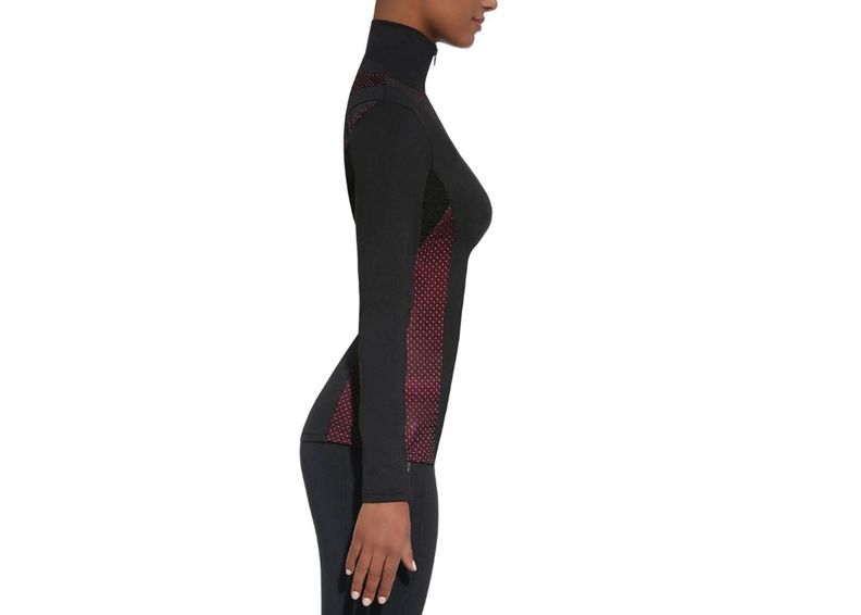 Naisten pitkähihainen t-paita BAS BLACK Inspire Blouse kuvasuurennos