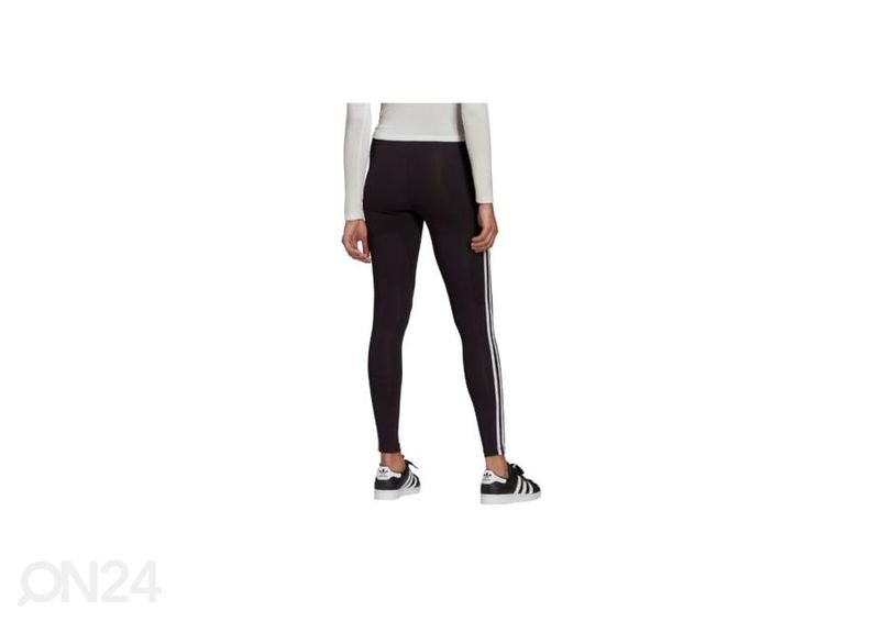Naisten pitkät treenileggingsit Adidas Adicolor Classics 3-Stripes Tights kuvasuurennos