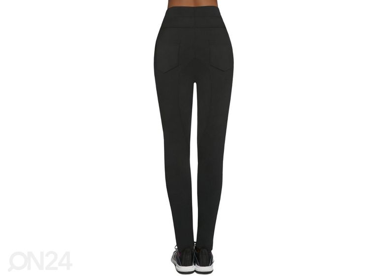 Naisten pitkät treenileggingsit BAS BLACK Lorena, grafiitti, koko M kuvasuurennos