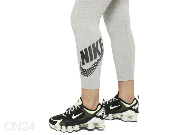 Naisten pitkät treenileggingsit Nike NSW Club Crop Futura W CK3967 063 kuvasuurennos