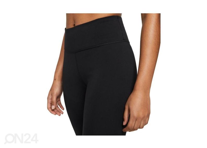 Naisten pitkät treenileggingsit Nike One Mid-Rise Crop kuvasuurennos
