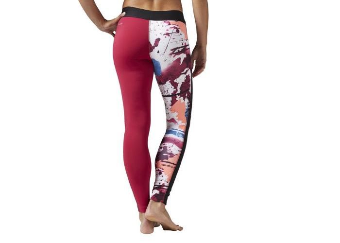 Naisten pitkät treenileggingsit Reebok Elite Tight W BK1907 kuvasuurennos