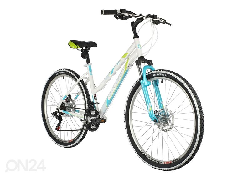Naisten polkupyörä Stinger Latina D 26", valkoinen kuvasuurennos