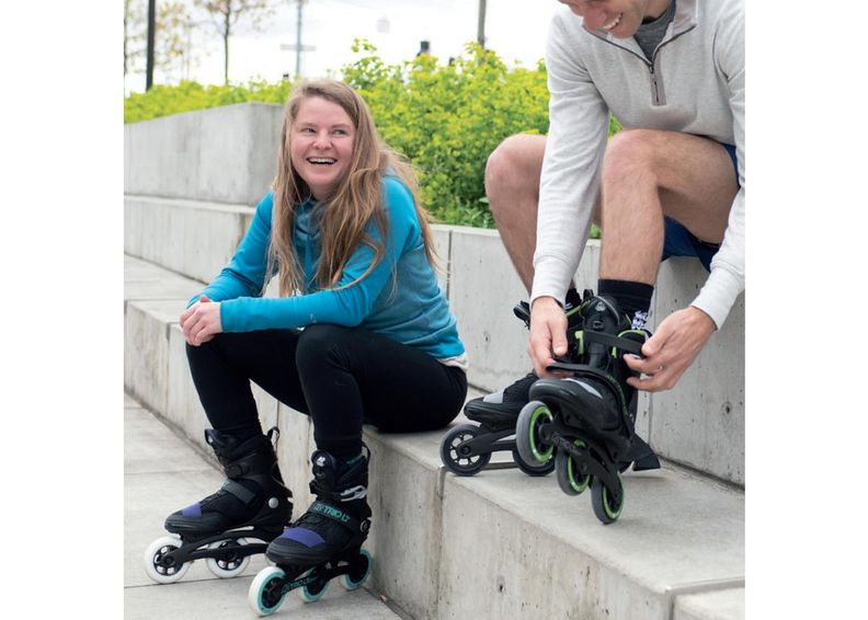 Naisten rullaluistimet K2 Trio LT 100 W kuvasuurennos