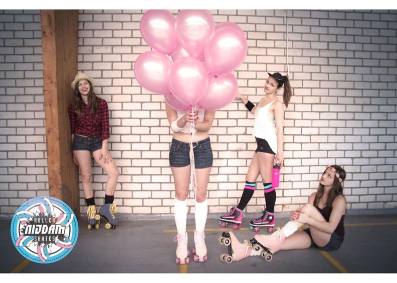 Naisten rullaluistimet Retro Eye Candy Nijdam kuvasuurennos