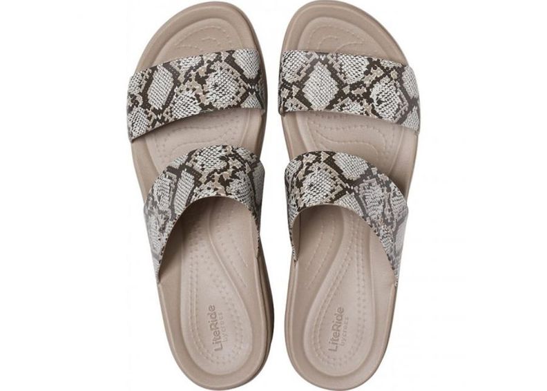 Naisten sandaalit Crocs Brooklyn Mid Wedge W 206219 93T kuvasuurennos