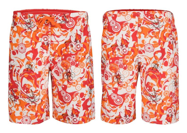 Naisten shortsit Allover Print Waimea kuvasuurennos