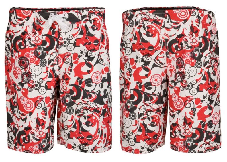 Naisten shortsit Allover Print Waimea kuvasuurennos