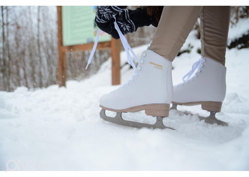 Naisten taitoluistimet DREAM WHITE II Tempish kuvasuurennos