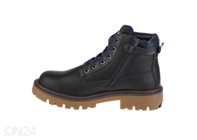 Naisten talvisaappaat Tommy Hilfiger Lace-Up Bootie W T3B5-32088-0777800 kuvasuurennos