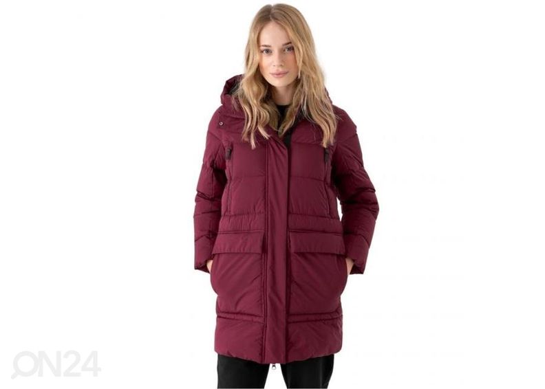 Naisten talvitakki 4F W H4Z21 KUDP013 60S kuvasuurennos