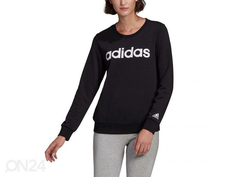 Naisten treenipaita Adidas Essentials Linear kuvasuurennos