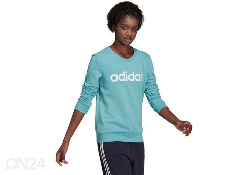 Naisten treenipaita Adidas Essentials Logo S kuvasuurennos
