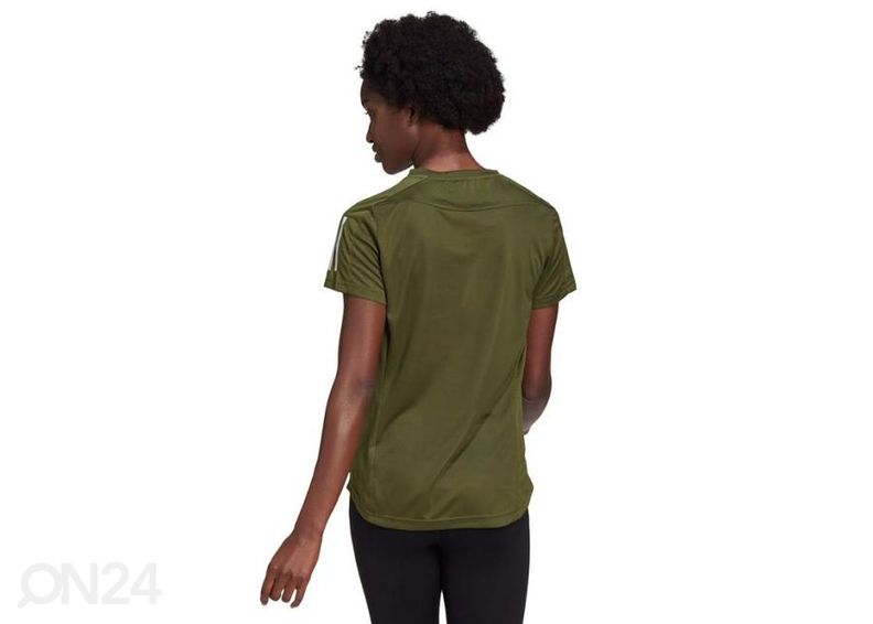 Naisten treenipaita Adidas Own The Run Tee kuvasuurennos