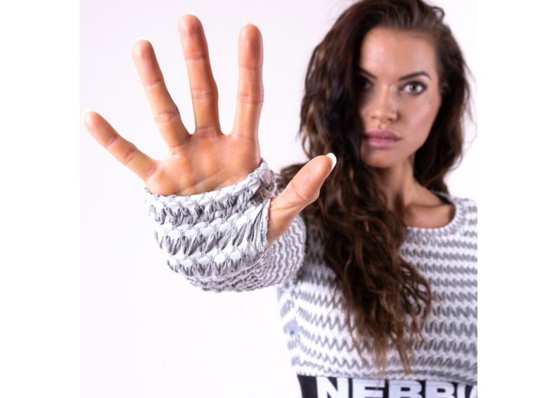 Naisten treenipaita Nebbia Boho Style 3D Pattern kuvasuurennos