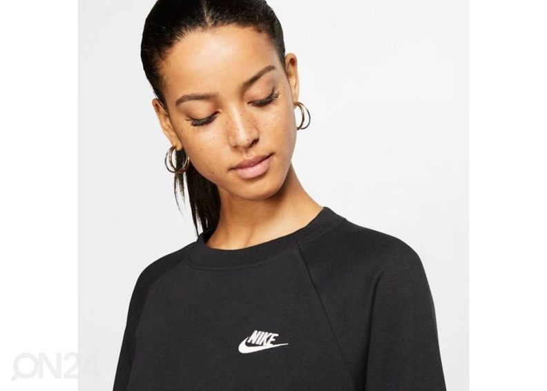 Naisten treenipaita Nike Sportswear Essential Women's Fleece Crew kuvasuurennos