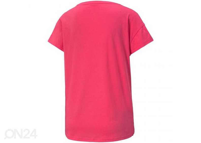 Naisten treenipaita Puma Active Logo Tee Glowing kuvasuurennos