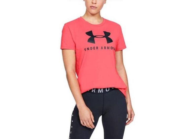 Naisten treenipaita Under Armour Graphic Sportstyle Classiccrew W 1346844-820 kuvasuurennos