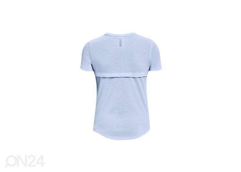 Naisten treenipaita Under Armour Streaker Run Short Sleeve kuvasuurennos