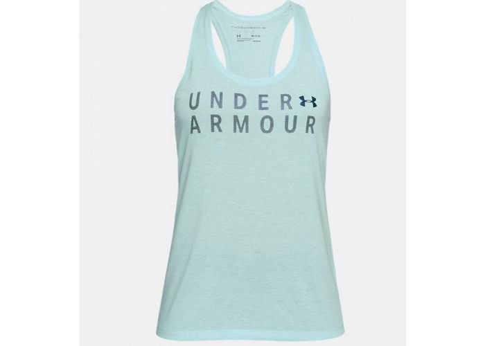 Naisten treenipaita Under Armour Tborne Train Grph Twist Tank W 1309893-703 kuvasuurennos