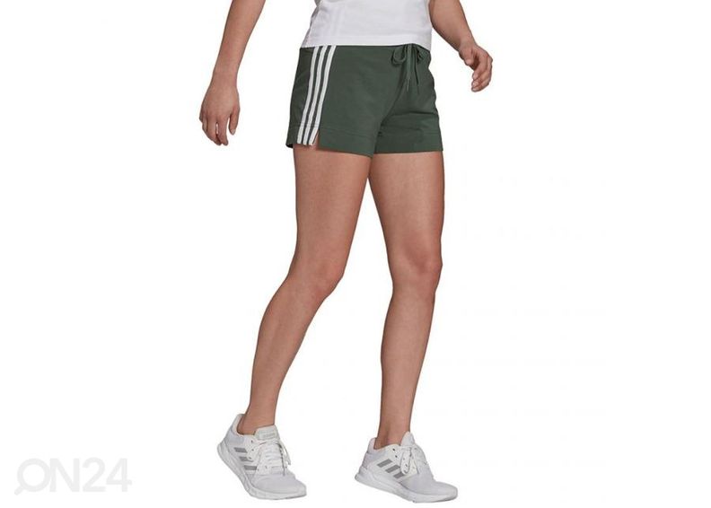 Naisten treenishortsit Adidas Essentials Slim Shorts kuvasuurennos