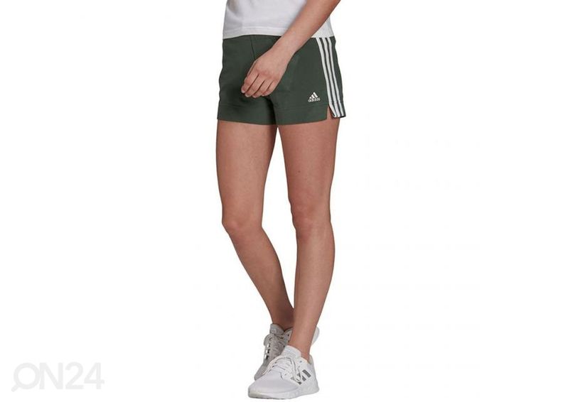 Naisten treenishortsit Adidas Essentials Slim Shorts kuvasuurennos