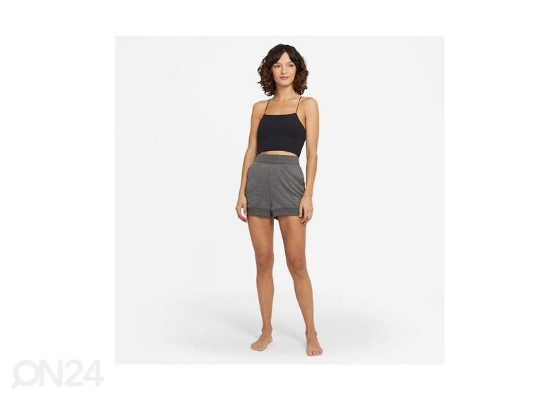 Naisten treenishortsit Nike Yoga French Terry kuvasuurennos