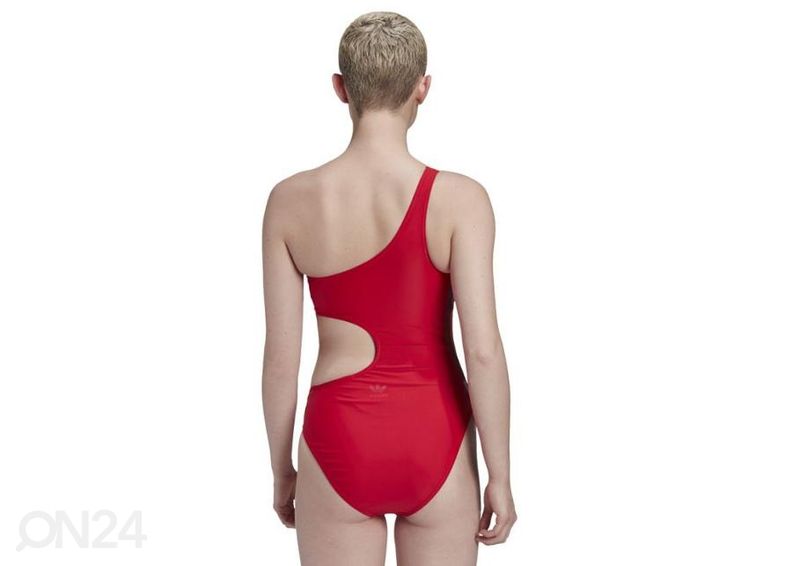 Naisten uimapuku Adidas Originals Adicolor 3D Trefoil Swimsuit W GJ7716 kuvasuurennos