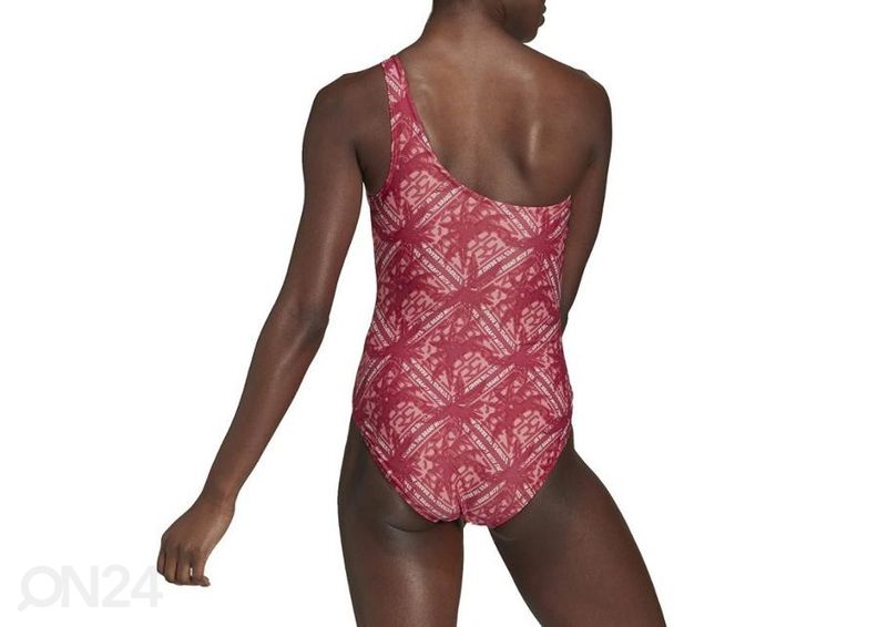 Naisten uimapuku Adidas SH3.RO Asymetric Festivibes kuvasuurennos