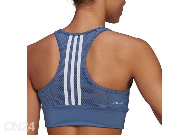 Naisten urheiluliivit Adidas 3-Stripes kuvasuurennos