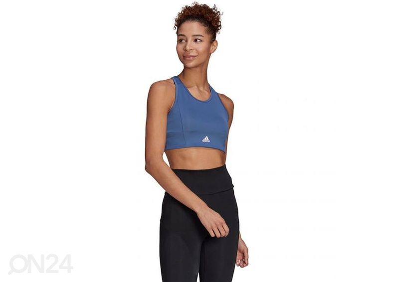 Naisten urheiluliivit Adidas 3-Stripes kuvasuurennos