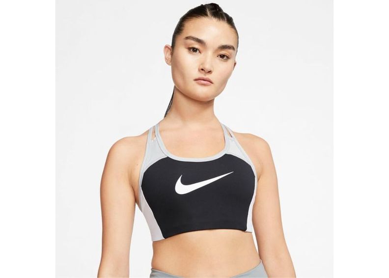 Naisten urheiluliivit Nike Swoosh Logo W CJ5865-011 kuvasuurennos