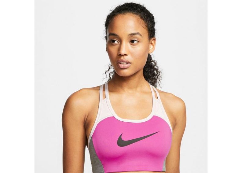 Naisten urheiluliivit Nike Swoosh Logo W CJ5865-623 kuvasuurennos