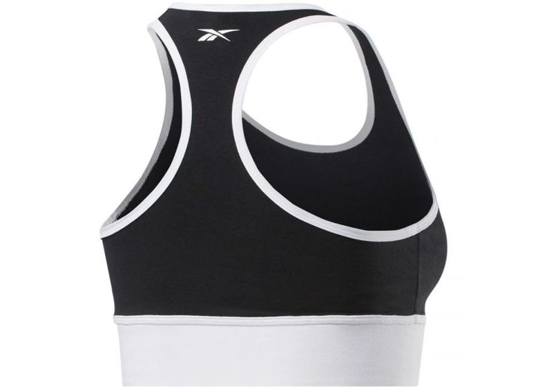 Naisten urheiluliivit Reebok TE Linear Logo Bral W FK6713 kuvasuurennos