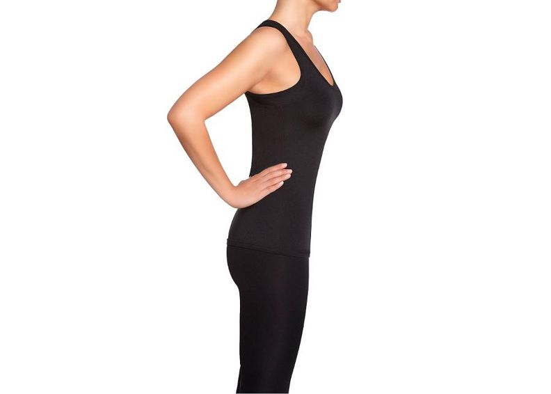 Naisten urheilupaita Teamtop 70 BAS BLACK kuvasuurennos